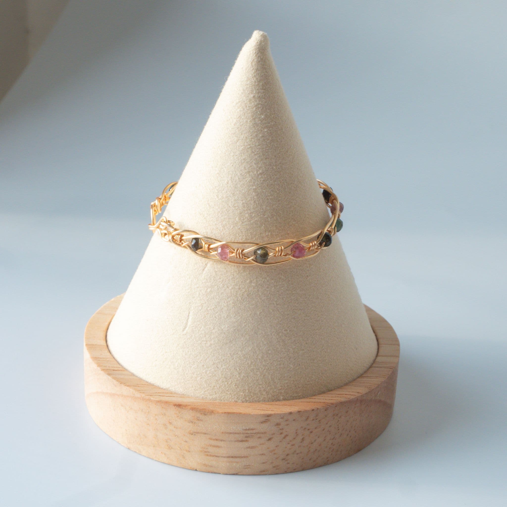 Tourmaline Rose Gold Bracelet