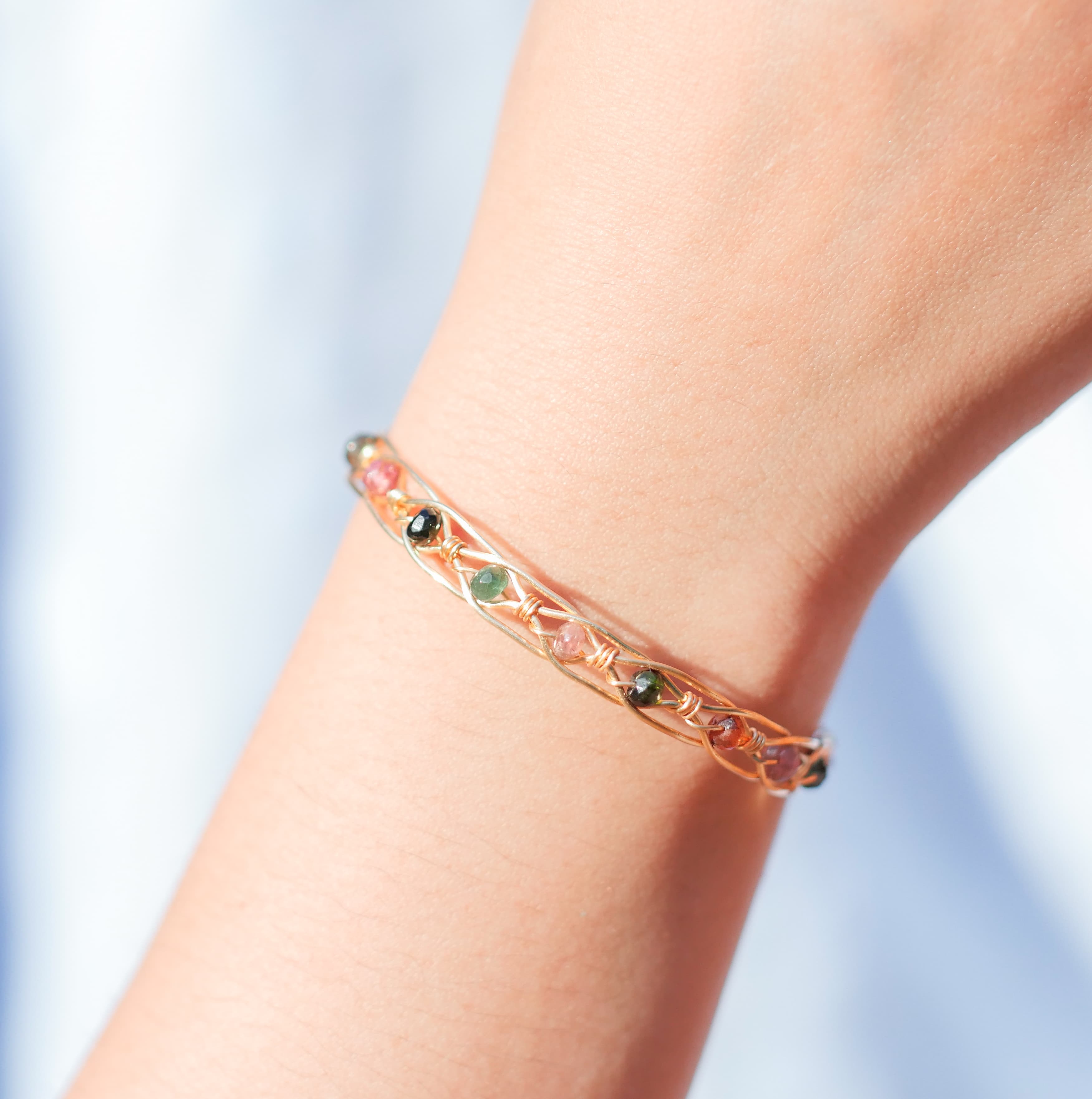 Natural Tourmaline Harmony Bracelet