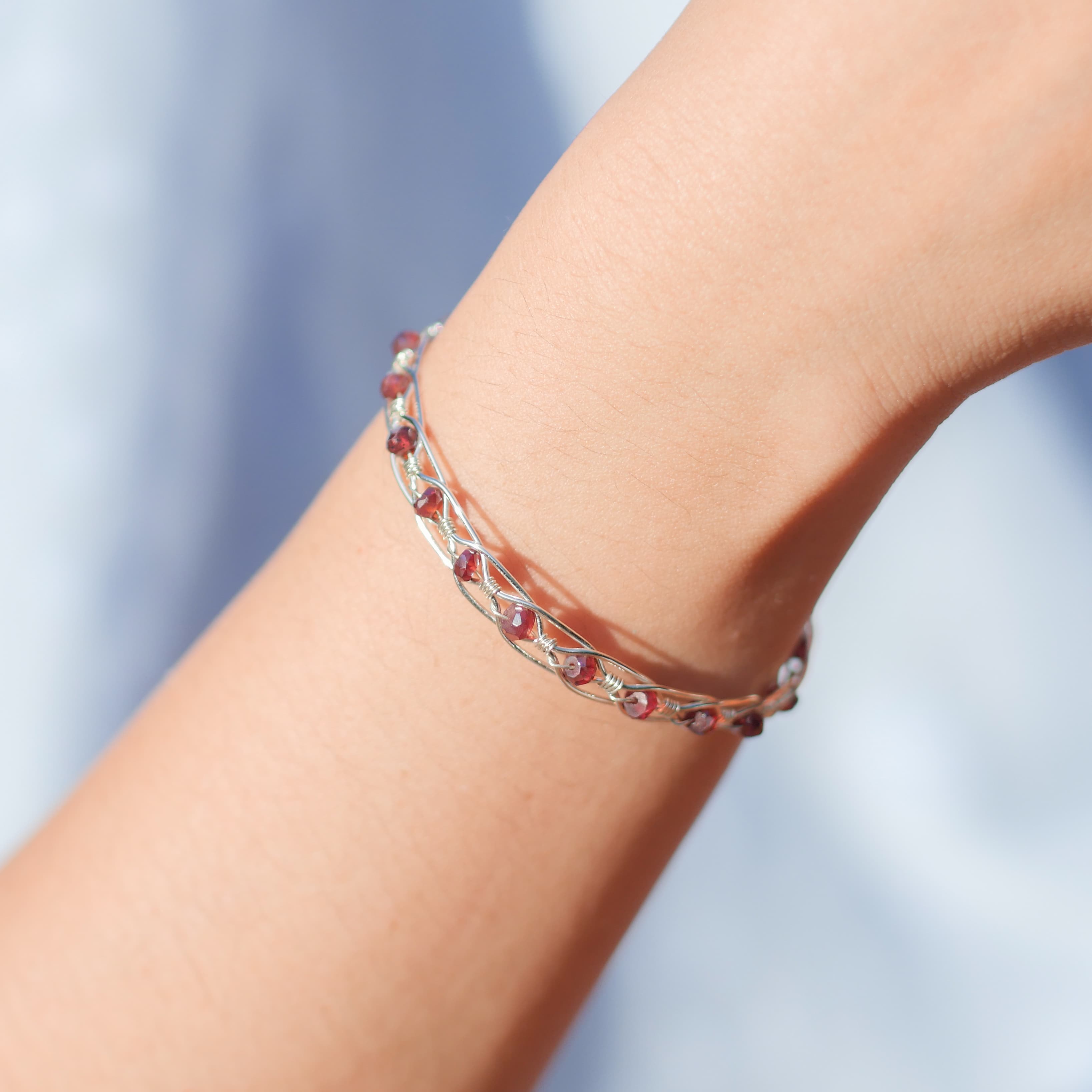 Garnet Passion & Harmony Bracelet